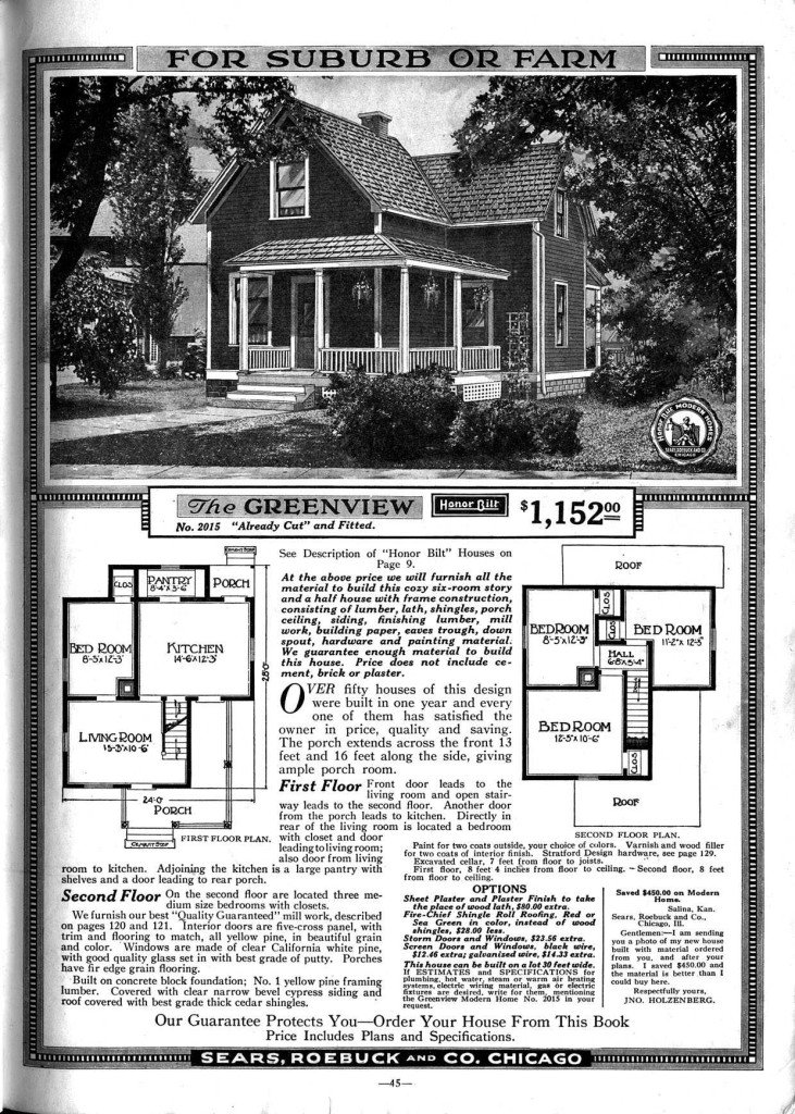 Boyd House, Greenview Model Sears House